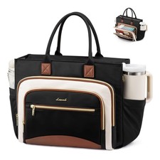 LOVEVOOK Work Tote Bags for Women,Laptop Tote Bag for Women With Large Cup Ho... picture