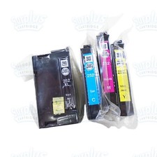 4pk Genuine Epson 252XL Black & 252 3-Color Ink WF-3620 WF-3640 WF-7610 WP-7110  picture
