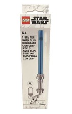 Disney Parks Star Wars Luke Skywalker Blue Lightsaber Light up Keychain Charm picture