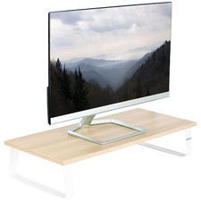 24 inch Wooden Monitor Stand Desktop Riser with Steel for Computer Monitor picture
