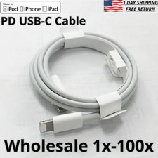 New Fast Charging USB-C Cable For iPhone 14 13 12 11 Pro Max PD Cord Lot picture
