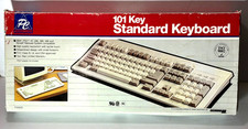Vintage Gemini 101 Key Standard Computer Keyboard P20025 NIB NOS Retro 90s picture