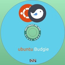 Latest New Release Ubuntu  Budgie Linux OS Operating System for PC on DVD picture