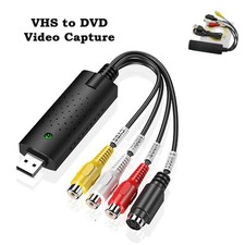 USB 2.0 Audio Video VHS to DVD VCR PC HDD Converter Adapter Digital Capture Card picture