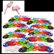 100X 3FT USB SYNC DATA POWER CHARGER CABLES IPHONE 4S 4 3GS IPOD TOUCH NANO IPAD picture