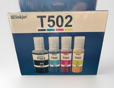 Inkjet T502 Multi-color Ink Bottles Ink Bottles 4 Colors New For Use In Epson picture
