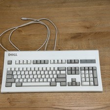 Vintage Dell AT101W Keyboard Wired Mechanical - Untested picture