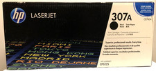 HP 307A BLACK LASER JET TONER CARTRIDGE CE740A GENUINE NEW SEALED CP5225 NOS picture