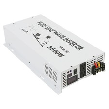 12V DC to AC 120V 3500W Pure Sine Wave Inverter Power Converter Home Solar Car picture