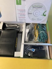 Qwest Actiontec PK5000 Wireless DSL Modem Router w/Power adapter Filters Cords picture