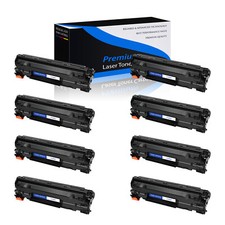 8PK Black CF283A 83A Toner Cartridge for HP LaserJet MFP M127fw M127fn Printer picture