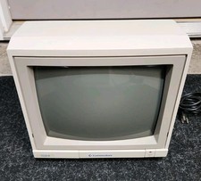 Commodore Video Monitor 1084 for Amiga AS-IS POWERS UP NEEDS POWER SWITCH picture