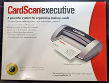 CardScan Executive 700 Business Card Scanner color open box picture