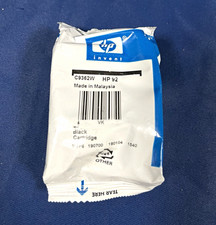 HP 92 Black Genuine/Original Inkjet Ink Cartridge C9362W For HP Printers picture
