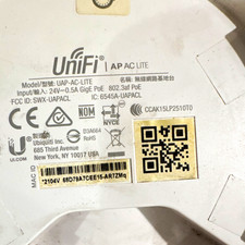 Ubiquiti UniFi AP AC Lite 867Mbps Gigabit PoE Access Point White UAP-AC-LITE picture