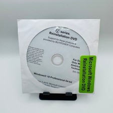 Windows 10 Professional 64-bit Reinstallation DVD iBUYPOWER Computers - Sealed picture