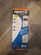 Tripp Lite Tlp-604tel 6 Outlet Surge Suppressor (tlp604tel) picture