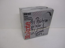 Nu-kote Model BM160 Black Nylon Printer Ribbon -Lot of 2 -New In Box picture