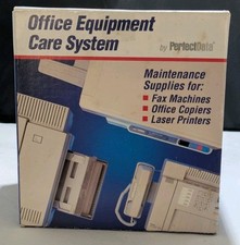 Vintage 90s PerfectData Office Equipment Care System for Fax Copy & Printer picture