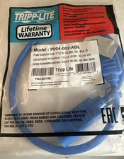 Sealed Tripp-Lite Model P004-002-ABL 2 ft Computer Power Cord Extension Cable picture