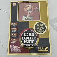 Vintage software NEAT CD Labeler Kit Software MAC/PC NEATO 1997  picture