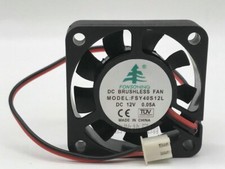 FONSONING FSY40S12L DC12V 0.05A 4CM 40*10MM 4010  40mm silent cooling fan 2pin picture