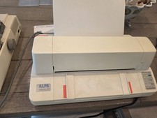 Vintage ALPS Allegro 24 Dot-Matrix Printer IBM PC  Manual+ New Ribbon  picture