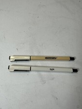 2X - Vintage Apple Computer Pens Computercraft Promotional Rare picture