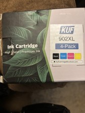 KUF 902XL Compatible Ink Cartridge 4-Pack Black Cyan Magenta Yellow picture