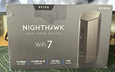 NETGEAR Nighthawk RS150 WiFi 7 Dual-Band Router 5 Gbps, Black picture