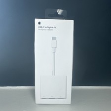 NEW UNOPENED Genuine Apple USB-C Digital AV Multiport Adapter HDMI Model A2119  picture