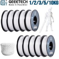 1/2/3/5/10KG GEEETECH PETG White 3D Printer Filament 1.75mm 1kg Consumables Lot picture
