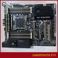 FOR ASUS SABERTOOTH X79 DDR3*8 LGA 2011 64GB Intel ATX Motherboard Test OK picture