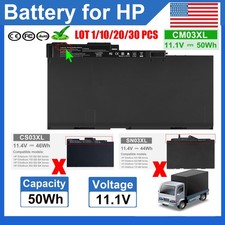 ✅LOT CM03XL Battery for HP Elitebook 740 745 750 840 850 G1 G2 717376-001 44Wh picture
