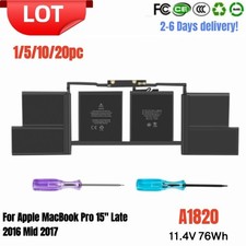 LOT 1-20PC A1820 A1707 Battery For Apple MacBook Pro 15'' Late 2016 Mid 2017 picture