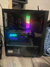 Custom RBG Gaming PC setup picture