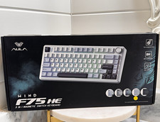 AULA F75 HE Magnetic Switch 3-in-1 Wired/Wireless RGB Hot-Swap Keyboard White picture