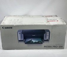 Canon PIXMA PRO-100 Inkjet Color Digital Photo Printer - Open Box picture