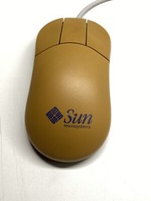 SUN Oracle 370-3632 Type-6 USB CROSSBOW 3-BUTTON USB MOUSE (YELLOW) picture