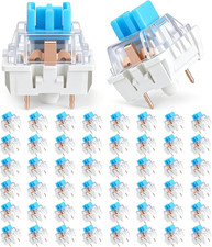 Keyboard Clickers for 3D Prints, 50PCS Keyboard Switches, 3-Pin Blue Keyboard Cl picture
