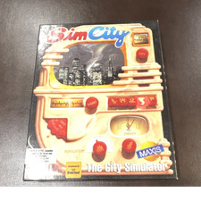 SimCity The City Simulator Big Box PC Game IBM Maxis Broderbund - Untested picture