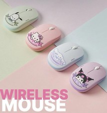 Sanrio Characters Low Noise Wireless Mouse Hello Kitty/Kuromi/Pochacco/Cinnamoro picture