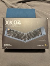 ProtoArc XK04 Foldable Bluetooth Keyboard Portable Blue picture