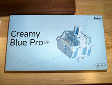 Akko Creamy Blue Pro V5 Mechanical Keyboard Switches Blue (45 PCS) picture