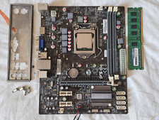 ECS H61H2-M2 (V1.0) /Intel H61/ Socket 1155 DDR3 Motherboard+CPU+2GB.DDR3 SDRAM picture