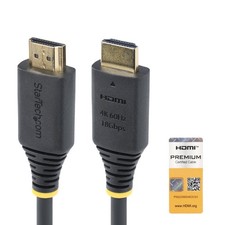 StarTech HDMI2CABLE4K60150C 1.5m HDMI 2.0 Cable 4K 60Hz Black picture