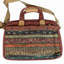 Kinmac Laptop Shoulder Messenger Bag Multicolored Boho Floral picture