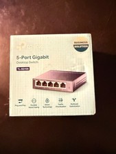 Ptp- link 5 port Gigabit Desktop Switch. New Open Box.  picture