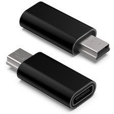USB C to Mini USB Adapter, Type C Female to Mini USB 2.0 Male Convert Connector picture