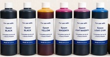 5 LITER REFILL BULK DYE INK COMPATIBLE FOR  EPSON / BROTHER PRINTERS 5000ml CYMK picture